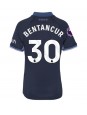 Billige Tottenham Hotspur Rodrigo Bentancur #30 Bortedrakt Dame 2023-24 Kortermet